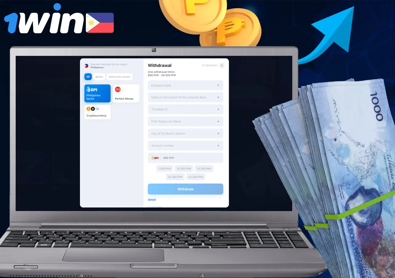 is usable in both the casino and sportsbook areas. However, if you want to place sports bets, ensure that your chosen events have odds of 3.00 or higher. No promo code is required for 1Win in the Philippines.