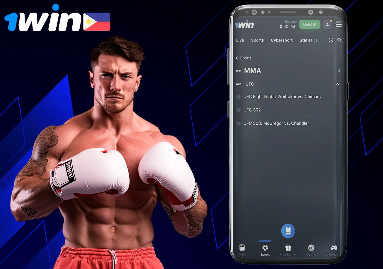 Betting on sporting events in MMA